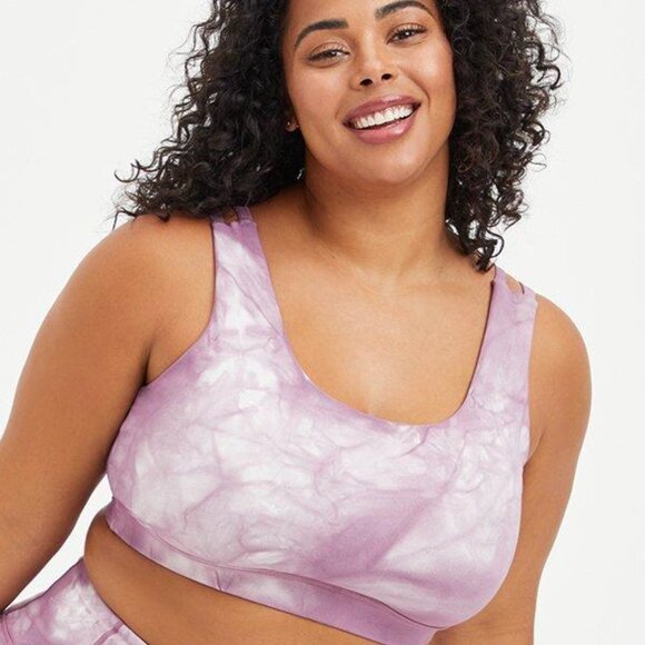 Torrid Low-Impact Wireless Twist Back Active Sports Bra 3x - Picture 2 of 6